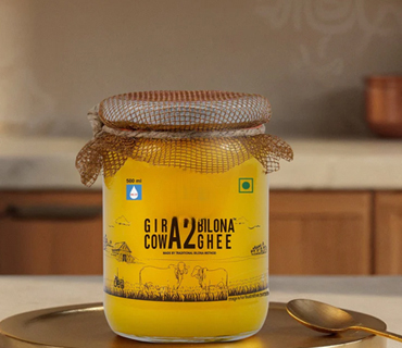 Gir Cow A2 Ghee Made From Curd