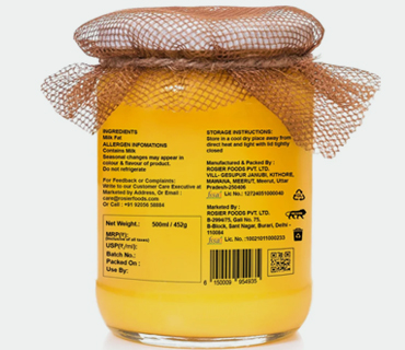 Gir Cow A2 Ghee Made From Curd